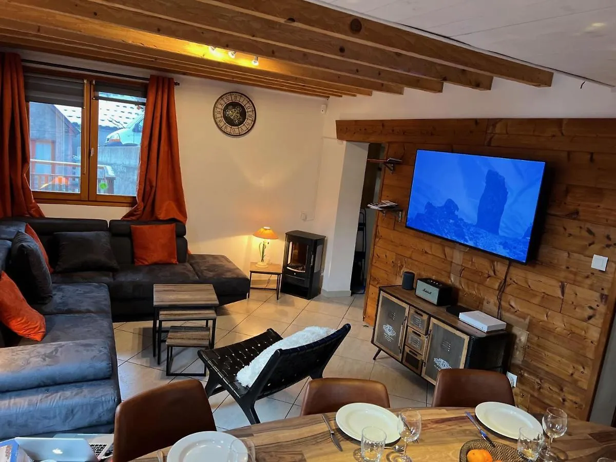 Chalet Des Grangettes Avec Jardin, Sauna Et Appli Roadbook - Huez Frankrijk